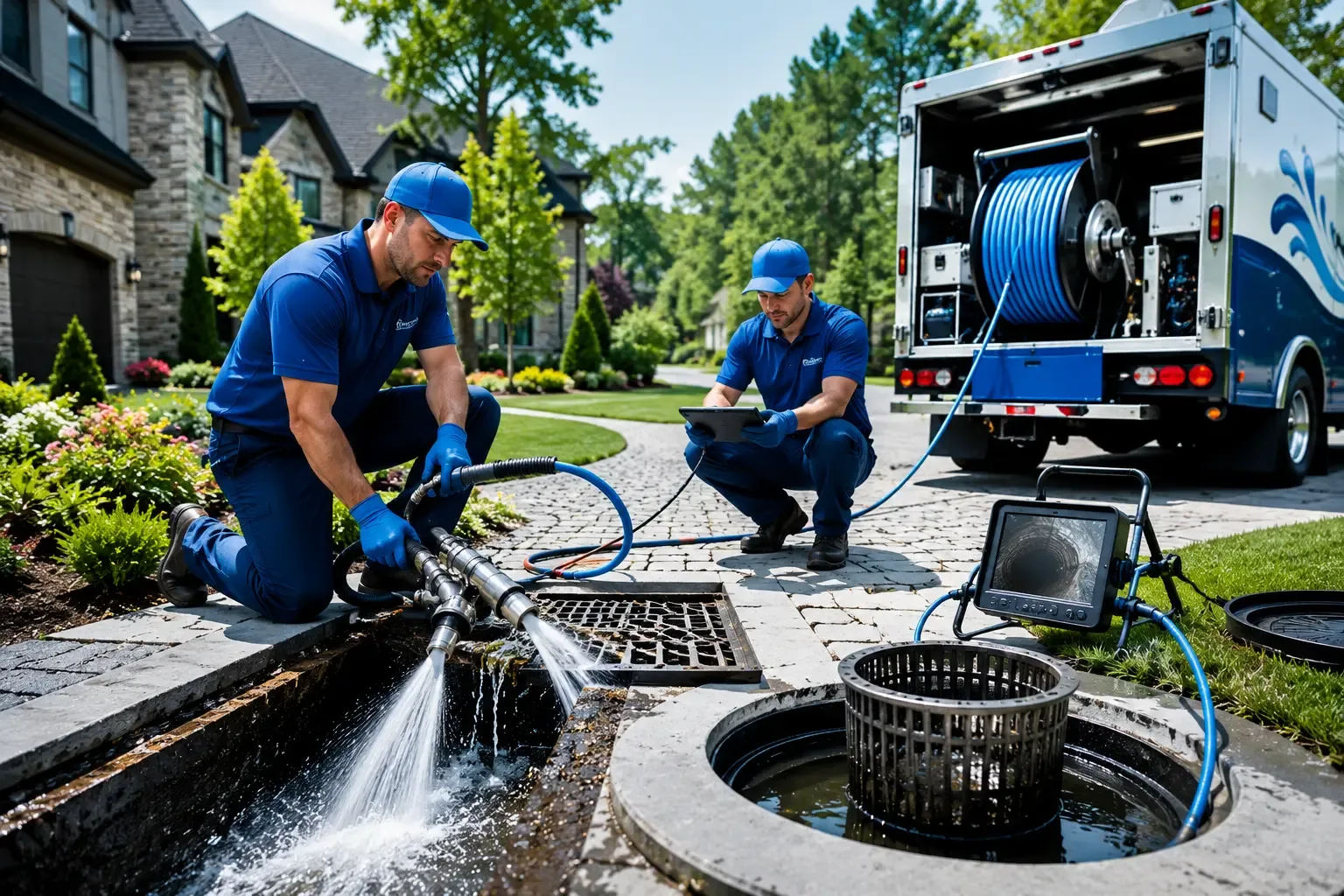 Local outdoor drain cleaning professionals in Rosewood, OH