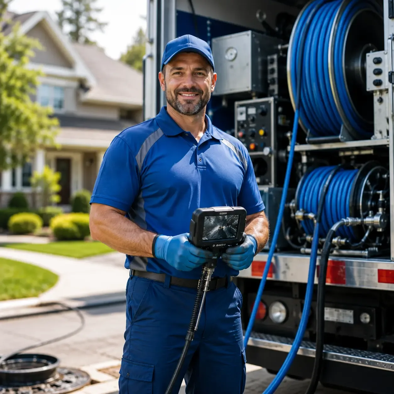 Local outdoor drain cleaning specialists in Rosewood, OH